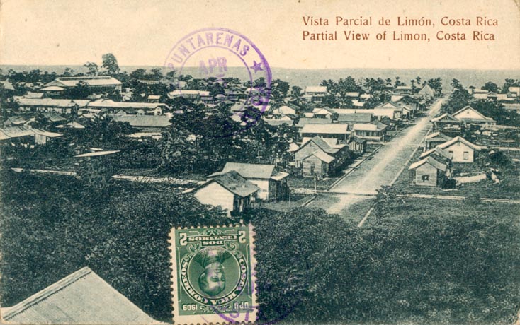 Vue partielle de Limn, annes 1910.